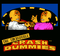 Incredible Crash Dummies screenshot 2 for NES